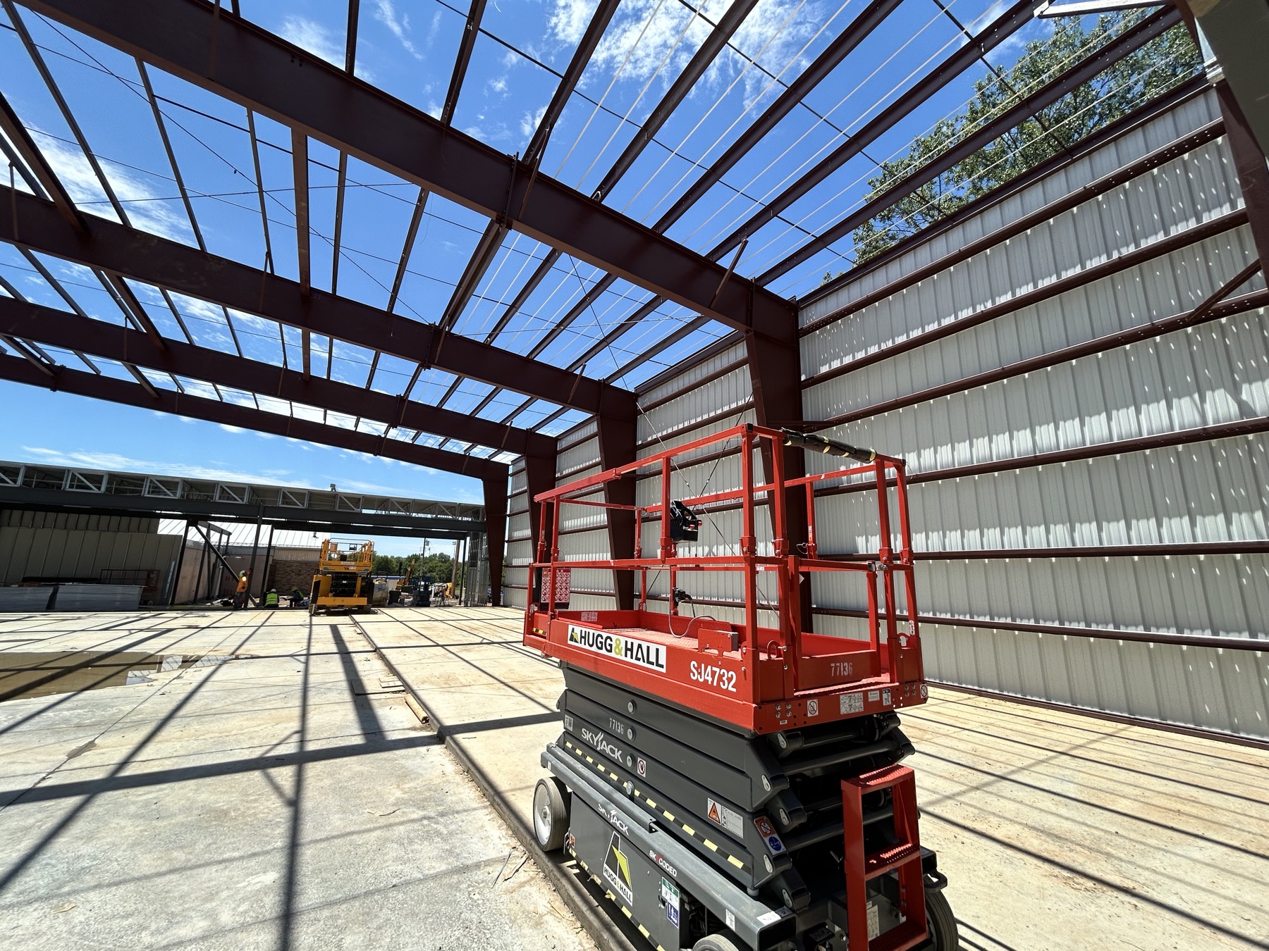 Commercial metal panel work by SMI Roofing