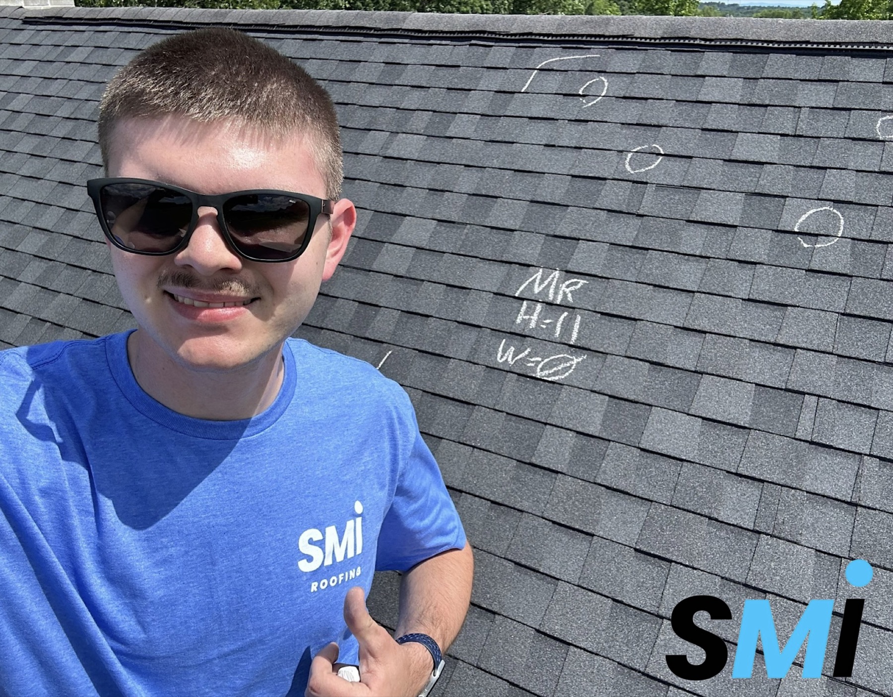 Storm damage roof inspection for Springdale homeowners